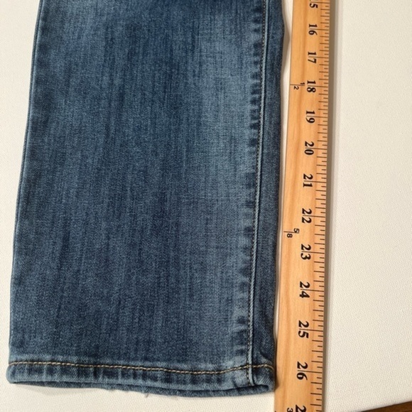 Levi Signature Womens Jeans Size 18 Mid Rise Slim Cuffed Denim 34x26 🔥 (Q) - Picture 3 of 11